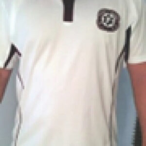 Men's Polo - Maroon & White
