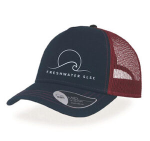 Freshie Wave Cap - Maroon & Navy